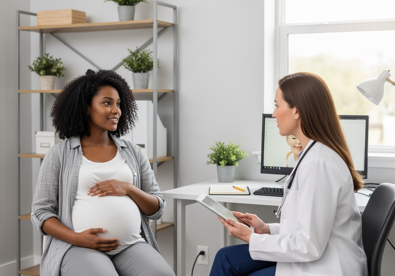 First-time pregnancy consultation with OB/GYN specialist in Suffolk VA