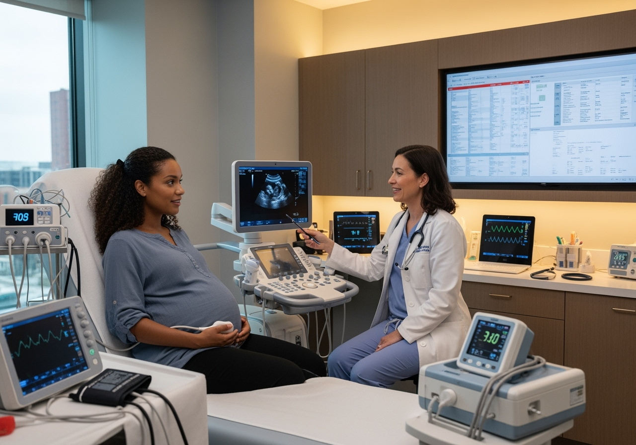 High-risk prenatal care specialized monitoring first-time mother Suffolk VA Lifetime Women's Health advanced pregnancy care